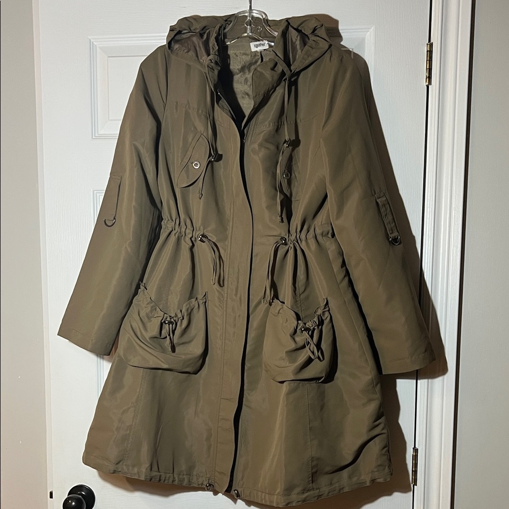 4/$20 Together Women's Utility Jacket in Khaki